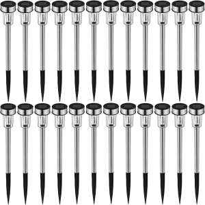 24 wielokolorowe lampy solarne LED 104840478 - Latarnia słoneczna