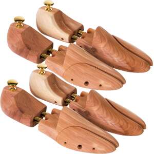 2 Pairs of Luxury Cedar Shoe Stretchers 104840535 - Shoe Stretcher