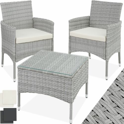 Luzern 2 + 1 Rattan Garden Furniture Set 112444507
