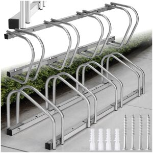 TecTake Stojan na 4 Bicykle - Kovový, Vnútorný/Vonkajší 112448234