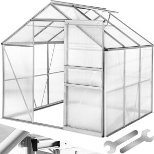 Polycarbonate Greenhouse without Base 112448604 - Landscaping