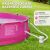 Round Steel Frame Pool with Filter Pump Ø 360 x 76 cm 118564118