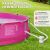 Round Steel Frame Pool with Filter Pump Ø 360 x 76 cm 118564118