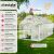 Polycarbonate Greenhouse with Galvanized Steel Frame 112452931