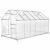 Polycarbonate Greenhouse with Galvanized Steel Frame 112452931