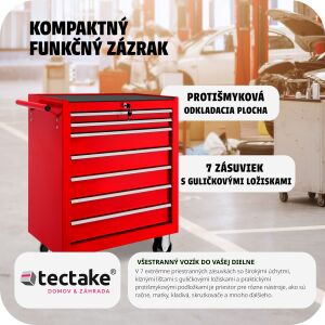 Nástrojový vozík so 7 zásuvkami 112453723 - Výstavba&Renovácia