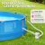 Round Steel Frame Pool with Filter Pump Ø 360 x 76 cm 118564108