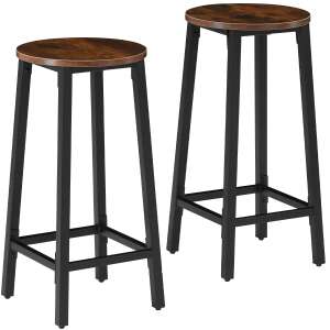2 Corby Bar Stools 104842450 - Kitchen Furniture