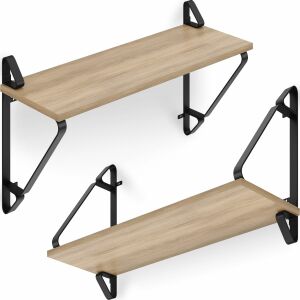 2 Irvine Wall Shelves 112456750 - Furniture