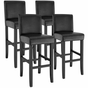 4 Wooden Bar Stools 130322124 - Bar Stool