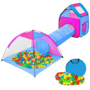 Kids Play Tent Set with Connecting Tunnel and 200 Balls 104842773 - Play Tent & Tunnel
