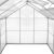 Polycarbonate Greenhouse with Galvanized Steel Frame 118409003