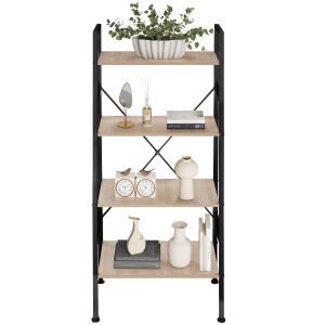 Półka drabinkowa Newcastle 57,5 x 35,5 x 139 cm 137143231 - Meble do salonu