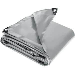 Waterproof Tarpaulin, Grey 104843631 - Garden tarp