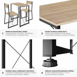 Margate Dining Set 112464587 - Living Room Furniture