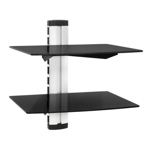 DVD/SAT Shelf System, 2 Shelves, 44 x 42 x 34 cm 104844090
