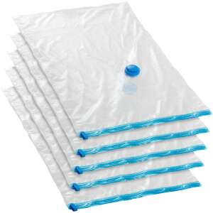 5 Vacuum Clothes Storage Bags 104844443 - Vacuum bag