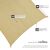Beige Square Sun Shade Sail 122114953