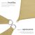 Beige Square Sun Shade Sail 122114953