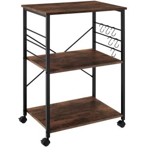 Wózek do serwowania Rugby 65,5 x 45,5 x 88,5 cm 137143170 - Meble do salonu