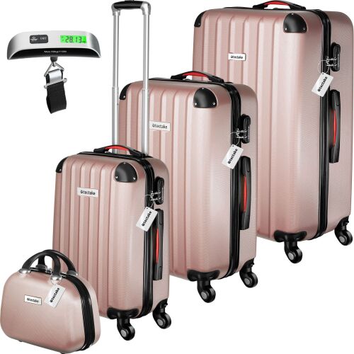 Cleo Luggage Set with Luggage Scale – 4 pieces 130252223