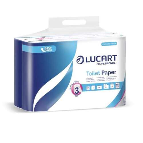 Lucart Cash and Carry Strong 3.24 3-lagiges Toilettenpapier 24 Rollen