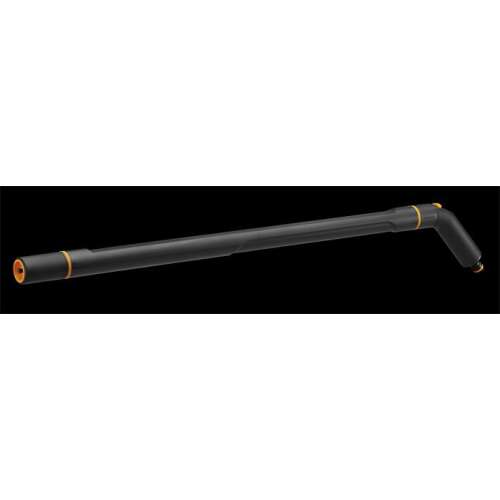 Fiskars adjustable watering wand with Comfort grip, black with orange accents