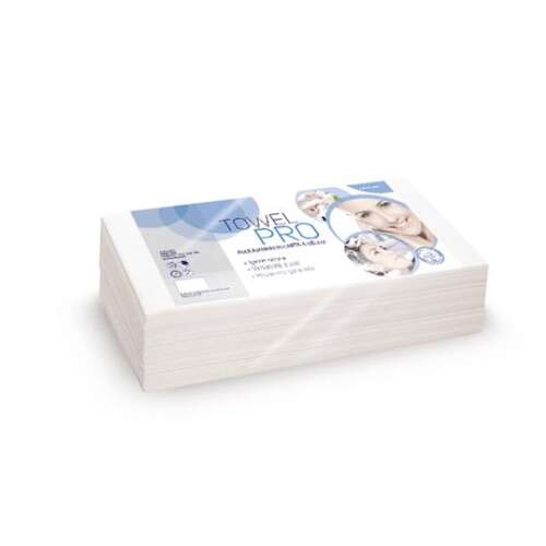 LUCART Airtech Towel Pro, 60 șervețele de hârtie albe, cu o singură față, pliate, în relief, potrivite pentru contactul cu alimentele, testate dermatologic