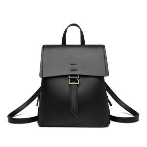 Rucsac din piele PU negru Dollcini pentru femei, elegant și practic - Valize și genți