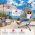 Anika Hanging Chair with Frame and Cushion 160 kg 134830332