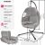 Anika Hanging Chair with Frame and Cushion 160 kg 134830332
