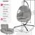 Anika Hanging Chair with Frame and Cushion 160 kg 134830332