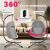Anika Hanging Chair with Frame and Cushion 160 kg 134830332