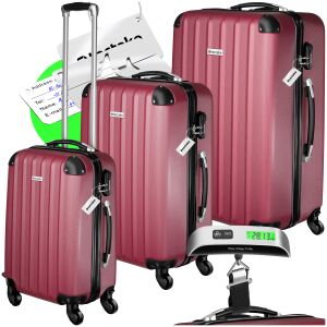 Talia 3-Piece Luggage Set with Luggage Scale and Tags 112267906 - Dressing Accessory