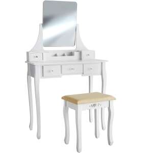 Claire Dressing Table with Stool 104857214 - Dressing Table