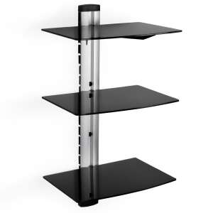 3-Tier Wall Shelf for DVD Player, 80x42x34cm 104858280 - Living Room Furniture