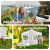 Olivia 3x3 m Foldable Gazebo with 4 Sides 112308332