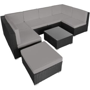 Venice Polyrattan Garden Furniture Set 130247610 - Garden Set