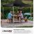 Olivia 3x3 m Gazebo with 4 Walls 112316838