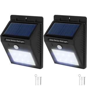 Solarne Lampy LED z Czujnikiem Ruchu - 2 sztuki 104861009 - Latarnia słoneczna