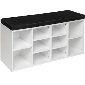 Shoe Cabinet with Cushion 103.5x48x30cm 104861078 - Shoe Storage