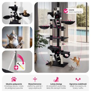 Hansi Cat Scratching Post 243-260 cm 118563520 - Pet Care