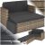 Korfu - Sofa Ogrodowa - Technorattan - 2-osobowa 112328344