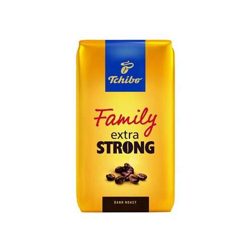 TCHIBO Kávé, pörkölt, szemes, 1000 g, TCHIBO "Family Extra Strong"