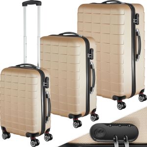 3-Piece Hard Shell Suitcase Set 112329672 - Dressing Accessory