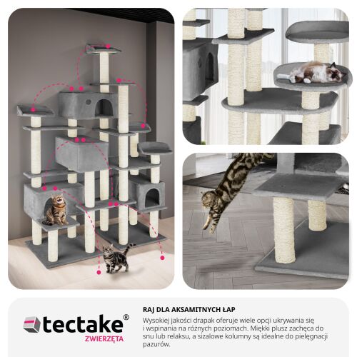 Entissar Cat Scratching Post 214 cm 118562707