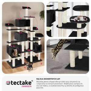 Entissar Cat Scratching Post 214 cm 118563450 - Pet Care