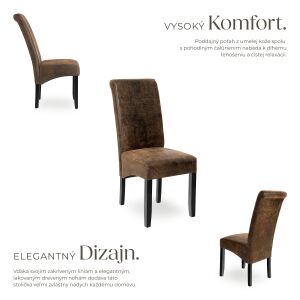 Elegantná stolička do jedálne alebo obývačky 137590028 - Jedálenská stolička