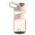 WABO 450 ml rosa Wasserflasche mit weißem Deckel und Griff