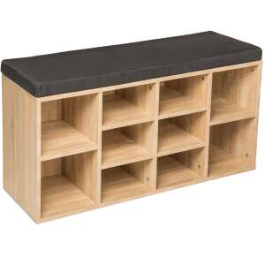 Shoe Cabinet with Cushion 103.5x48x30cm 104865432 - Shoe Storage